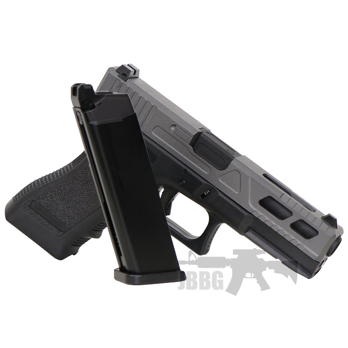 King Arms Custom 3 Airsoft Pistol BK3