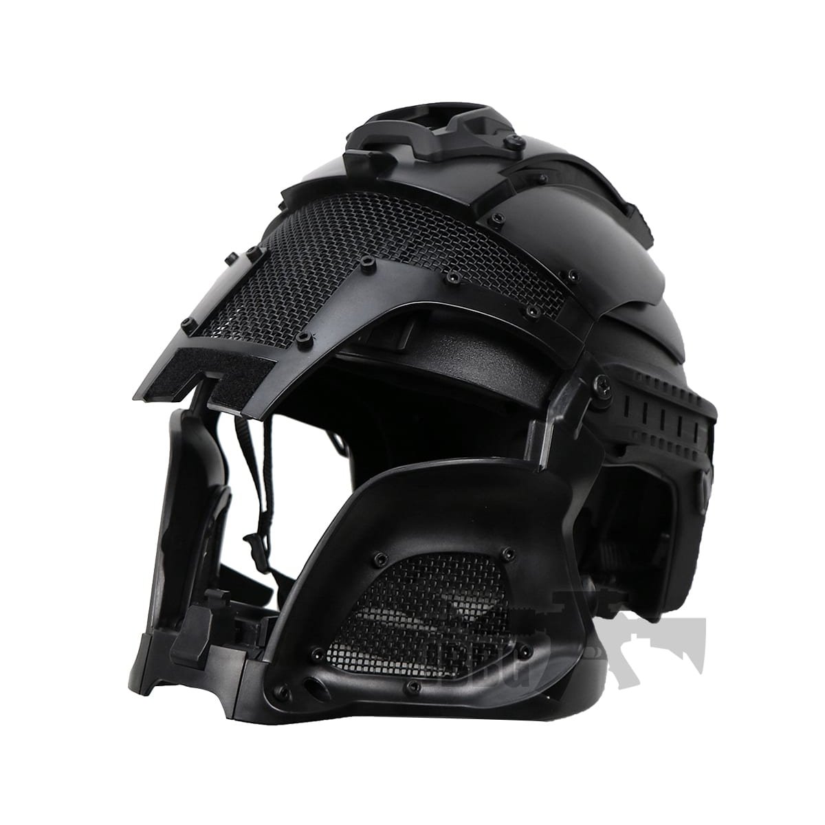 Medieval Iron Warrior Full Head Coverage Airsoft Helmet and Mask