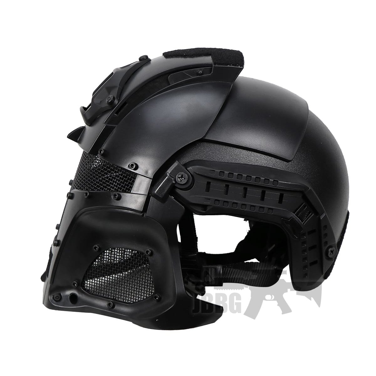 Medieval Iron Warrior Full Head Coverage Airsoft Helmet and Mask