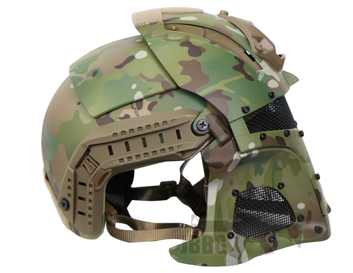 Vintage Full Face Mask Airsoft Tactical Helmets Middle Ages Knight Helmet Armor 