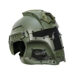 Medieval Iron Warrior Full Head Coverage Airsoft Helmet and Mask