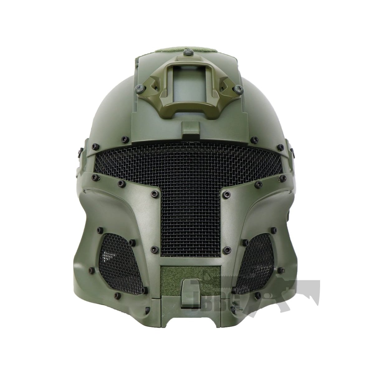 Medieval Iron Warrior Full Head Coverage Airsoft Helmet and Mask