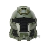 Medieval Iron Warrior Full Head Coverage Airsoft Helmet and Mask