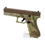 eu17 tan slide camo lower airsoft raven pistol at jbbg