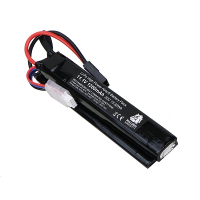 Bulldog Li-Po 1200mAh 11.1V 20C 13.32Wh High Power Airsoft Battery Pack