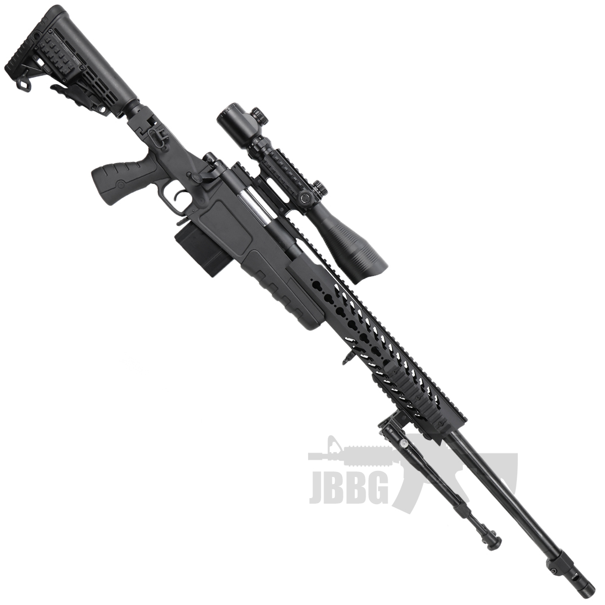 Well MB4418A1 Airsoft Sniper Rifle bk 2