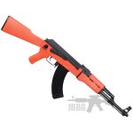 bulldog ak47 1 orange airsoft gun