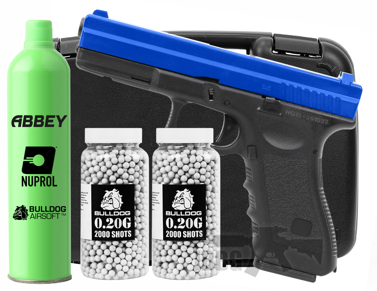Bundle Offer HG184 Gas Airsoft Pistol Just BB Guns