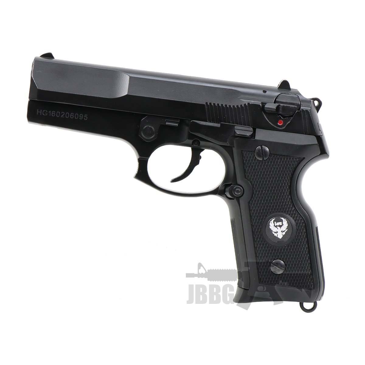 HG160 Gas Airsoft Pistol Semi Auto black