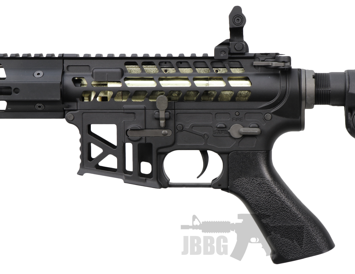 King Arms M4 TWS Ver.2 Limited Edition Skeletonized Rifle Just BB Guns