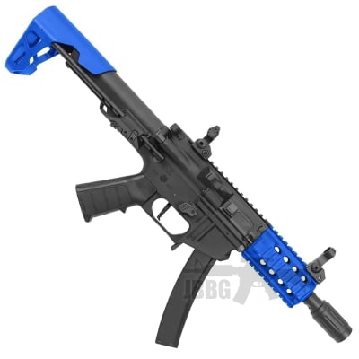 King Arms PDW 9mm SBR Shorty Airsoft AEG Rifle bl