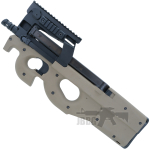 p90 tan blue airsoft gun ka 2