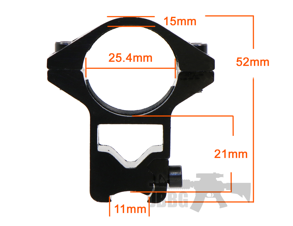 SMK High Height Improved Scope Mounts Just BB Guns