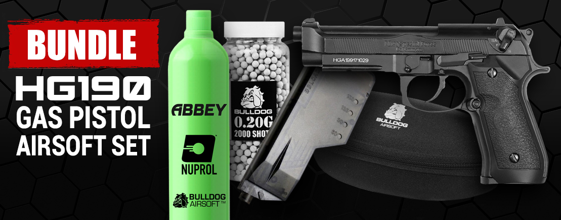 bb guns hg190 pistol set