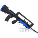 famas f1 blue airsoft gun