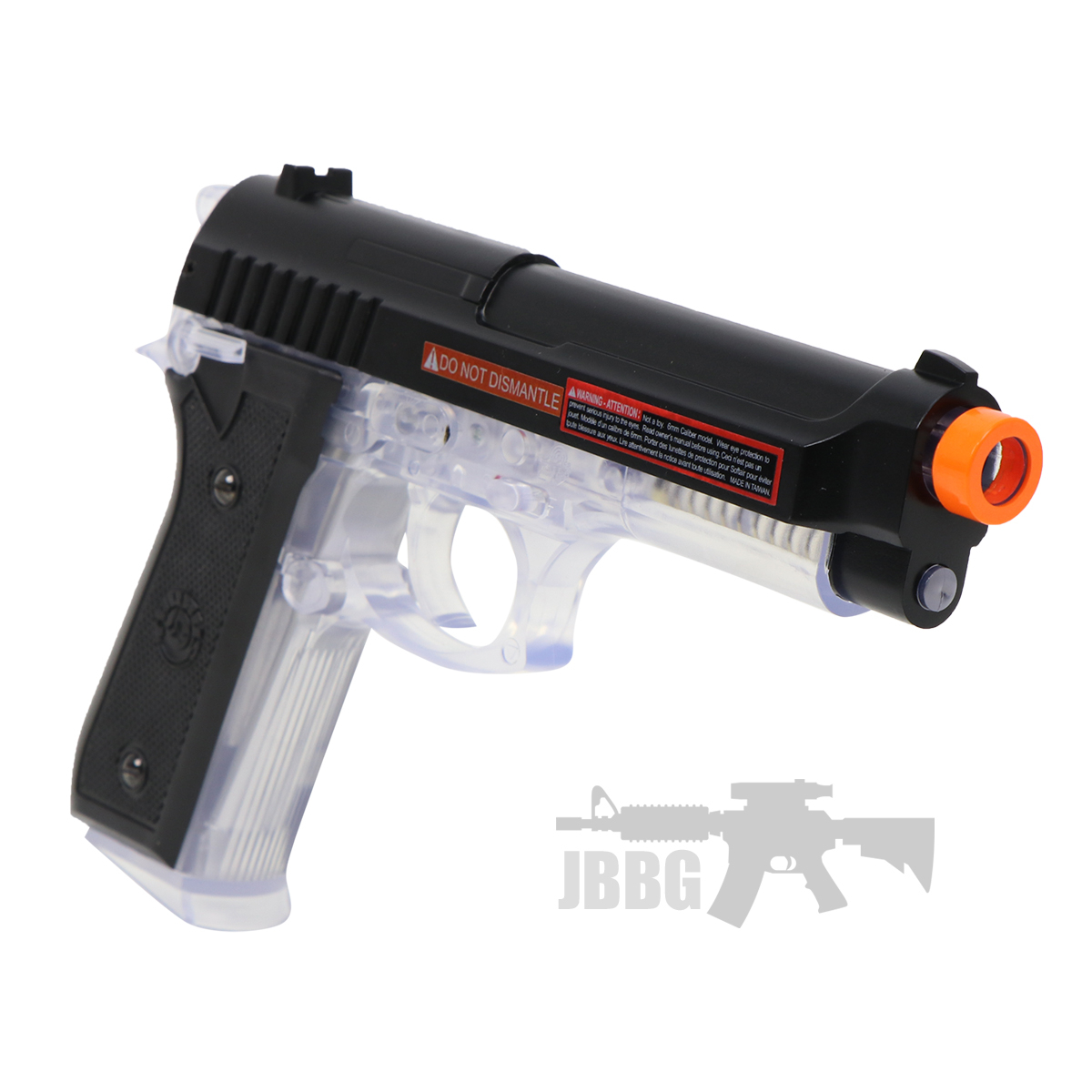 Taurus PT92 Spring Pistol with Black Metal Slide