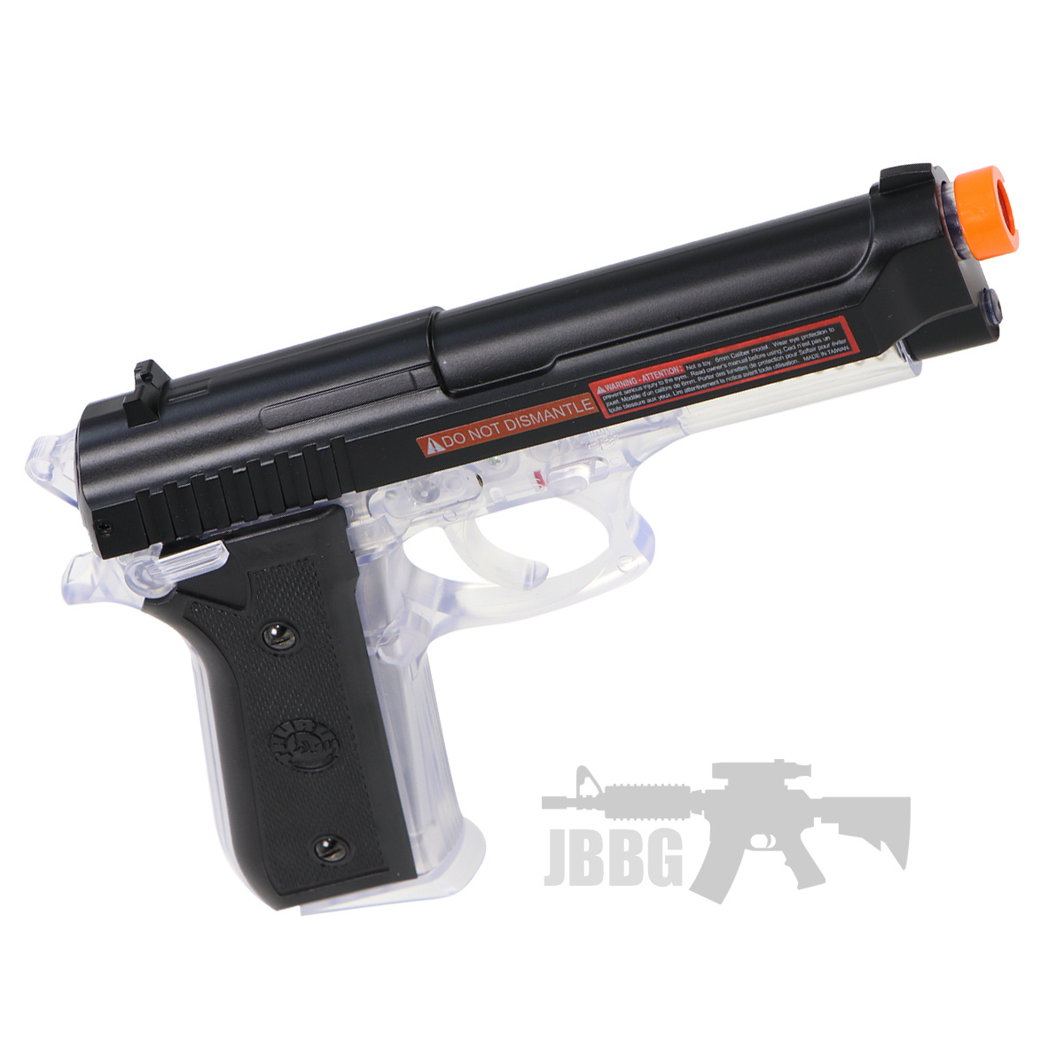 Taurus PT92 Spring Pistol with Black Metal Slide