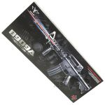 8909A M4 RIS SPRING AIRSOFT GUN BLACK 2