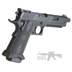 BABA YAGA Combat Master Hi-Capa Gas Blowback Airsoft Pistol with Threaded Barrel 2X-EX 4