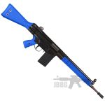 H&K WE Licensed H&K G3A3 GBB Airsoft Rifle 334 blue