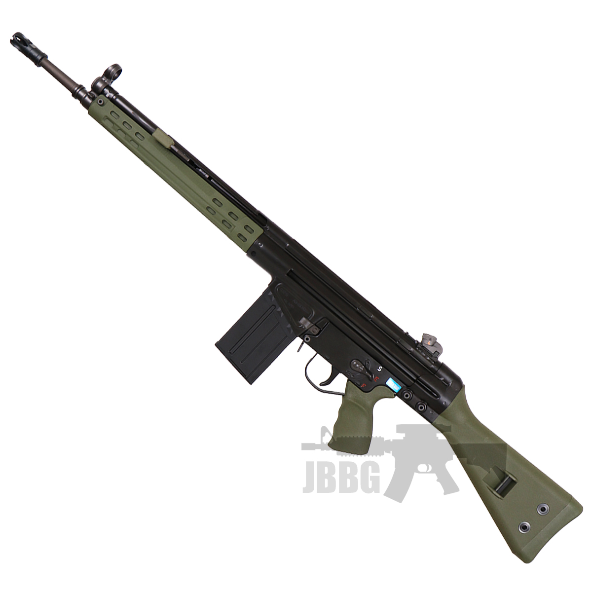 H&K WE Licensed H&K G3A3 GBB Airsoft Rifle Just BB Guns