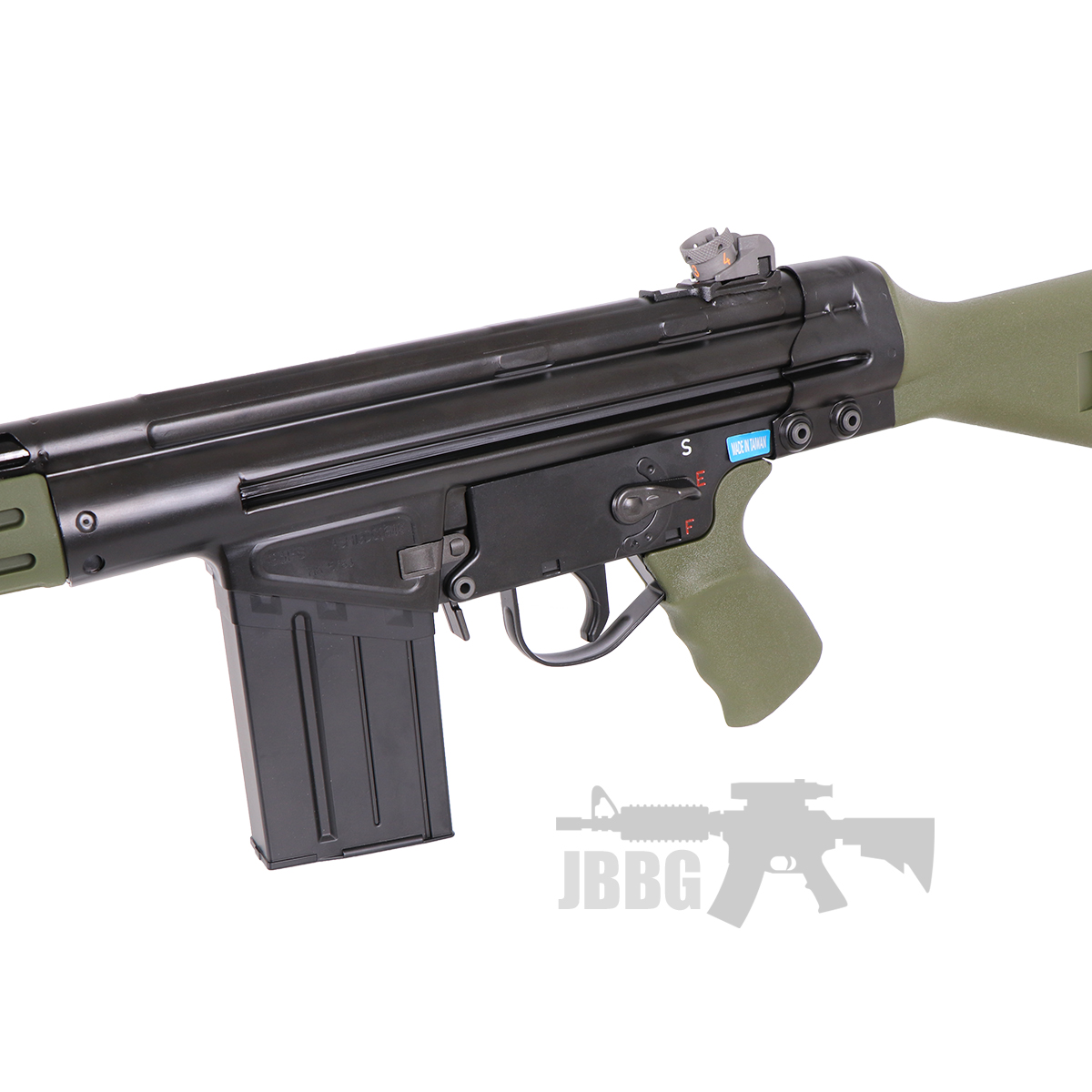 H&K WE Licensed H&K G3A3 GBB Airsoft Rifle Just BB Guns