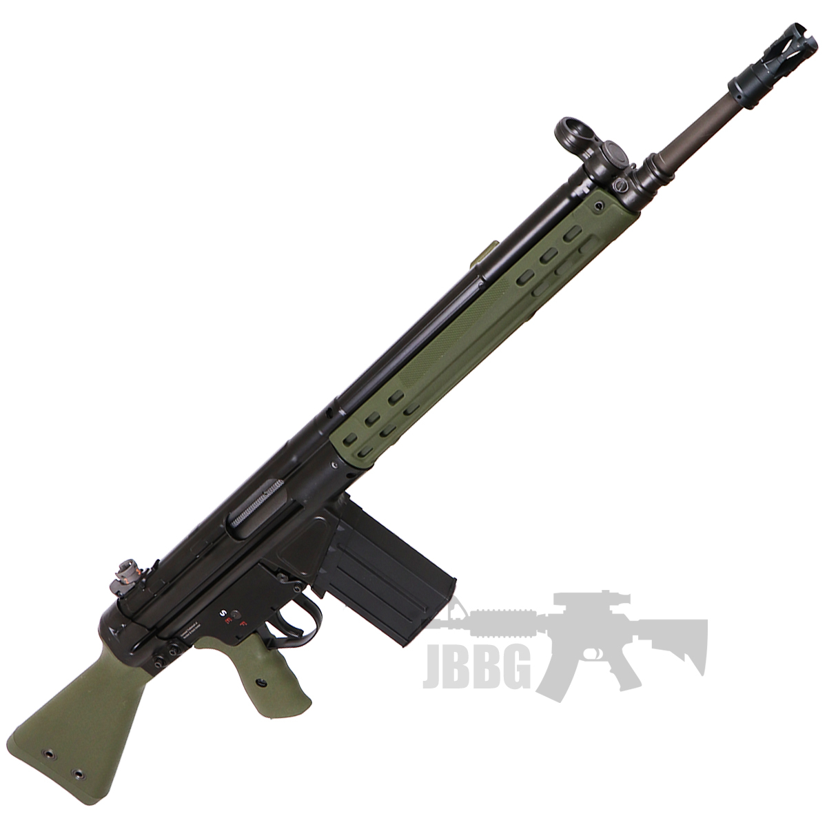 HK WE Licensed HK G3A3 GBB Airsoft Rifle 6654