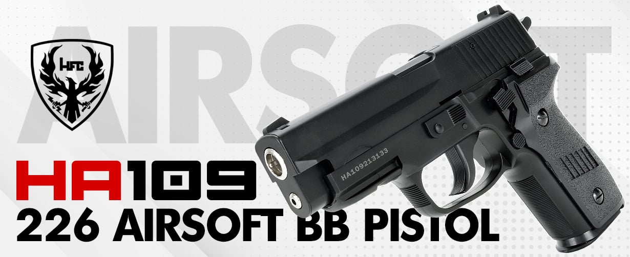 Ha109 Airsoft Pistol Ban BK