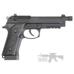 KL M92 Co2 Blowback Airsoft Pistol with Threaded Barrel 3