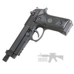KL M92 Co2 Blowback Airsoft Pistol with Threaded Barrel 4