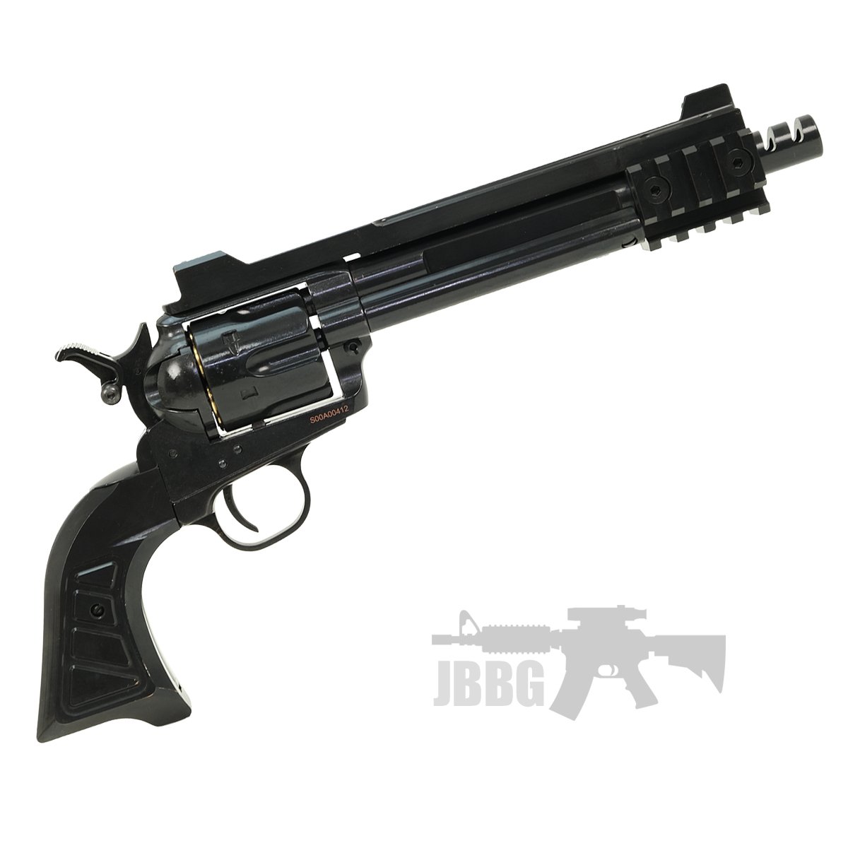 King Arms SAA 45 Devil Gas Airsoft Revolver 1