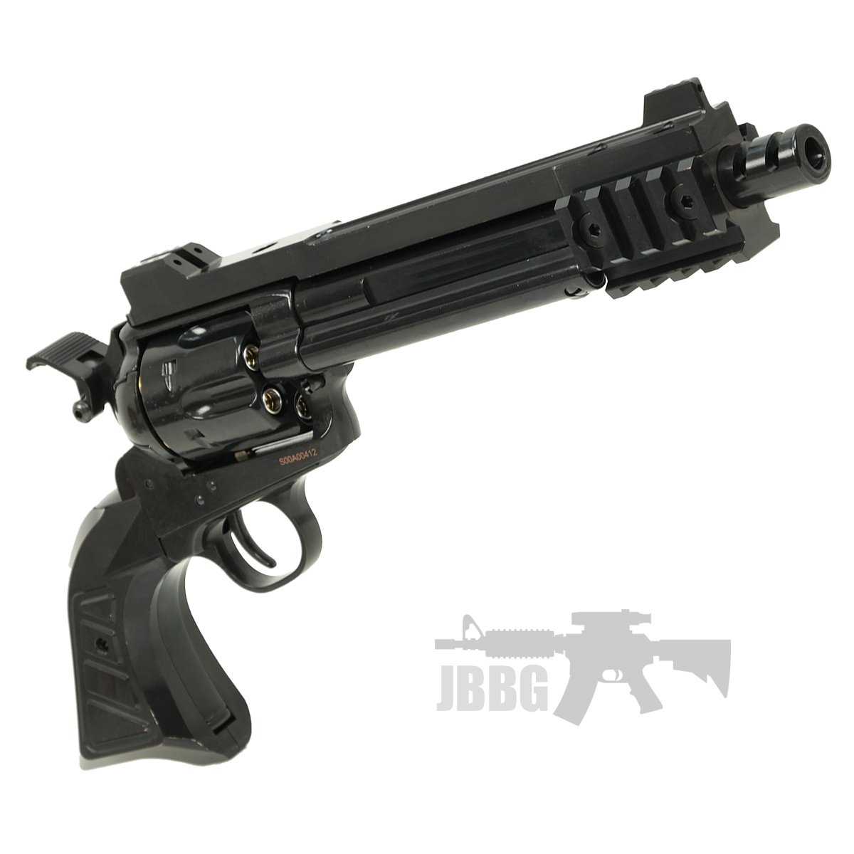 King Arms SAA 45 Devil Gas Airsoft Revolver 2
