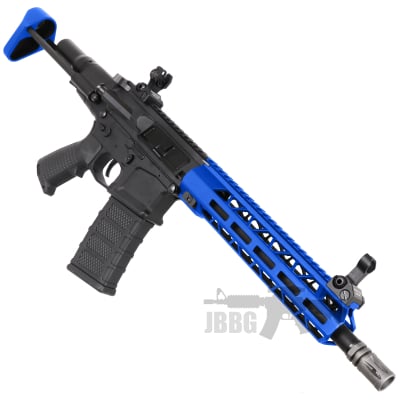 NEMESIS 10 INCH M LOCK ELITE RAIL M4 AEG CARBINE CLASSIC ARMY blue