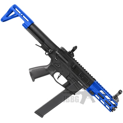 Nemesis X9 PDW SMG AEG Airsoft Gun Classic Army 10 blue