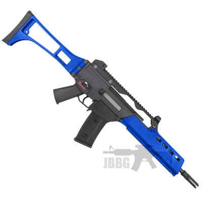 Bundle Offer WE 999 K AEG Gen 2 Airsoft Gun Set Blue - Just BB Guns