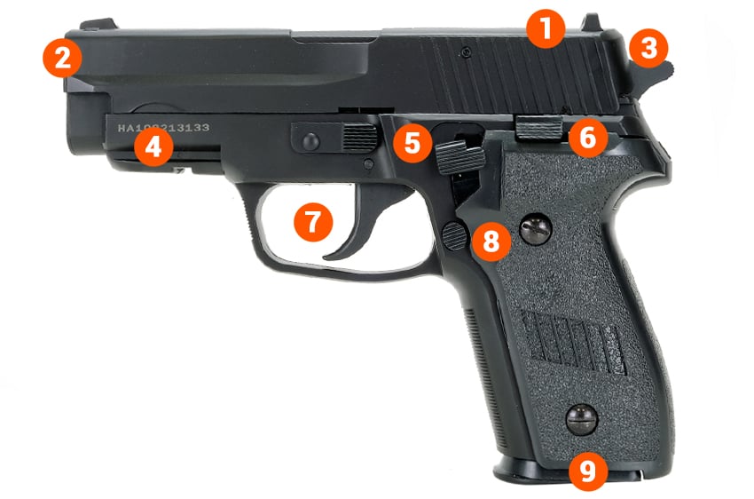 ha109 spring airsoft pistol info bk