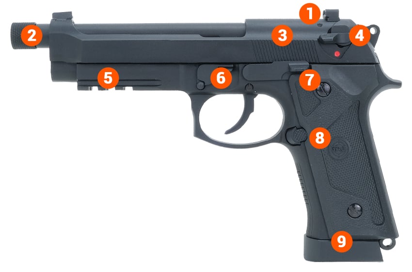 m92 a3 airsoft pistol info