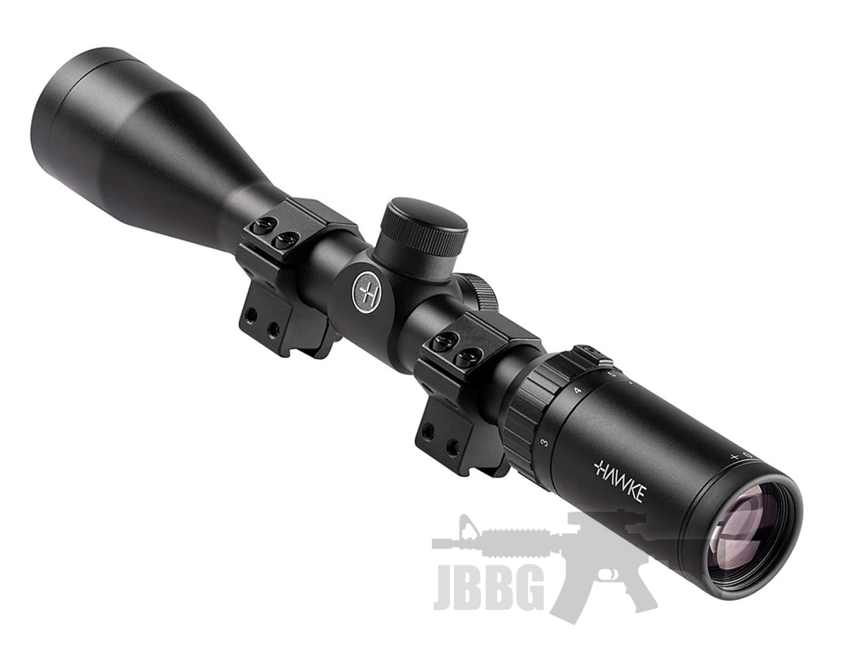 Fast Mount 4×32 (Mil Dot) Hawke Scope with Mounts Just BB Guns