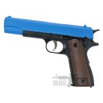 HA135 Dual System Spring Airsoft Pistol blue 1