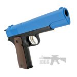 HA135 Dual System Spring Airsoft Pistol blue 2