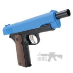HA135 Dual System Spring Airsoft Pistol blue 4