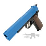 HA135 Dual System Spring Airsoft Pistol blue 5