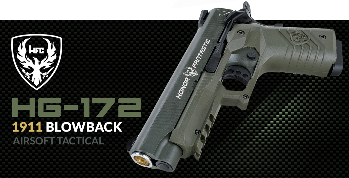 HG172 TAC 1911 GAS PISTOL BA1