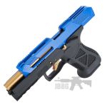 HG182 AG17 Scorpion Gas Airsoft Pistol blue 5