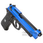 HGA194 Full Auto Co2 Airsoft Pistol blue 1