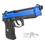 HGA194 Full Auto Co2 Airsoft Pistol blue 4