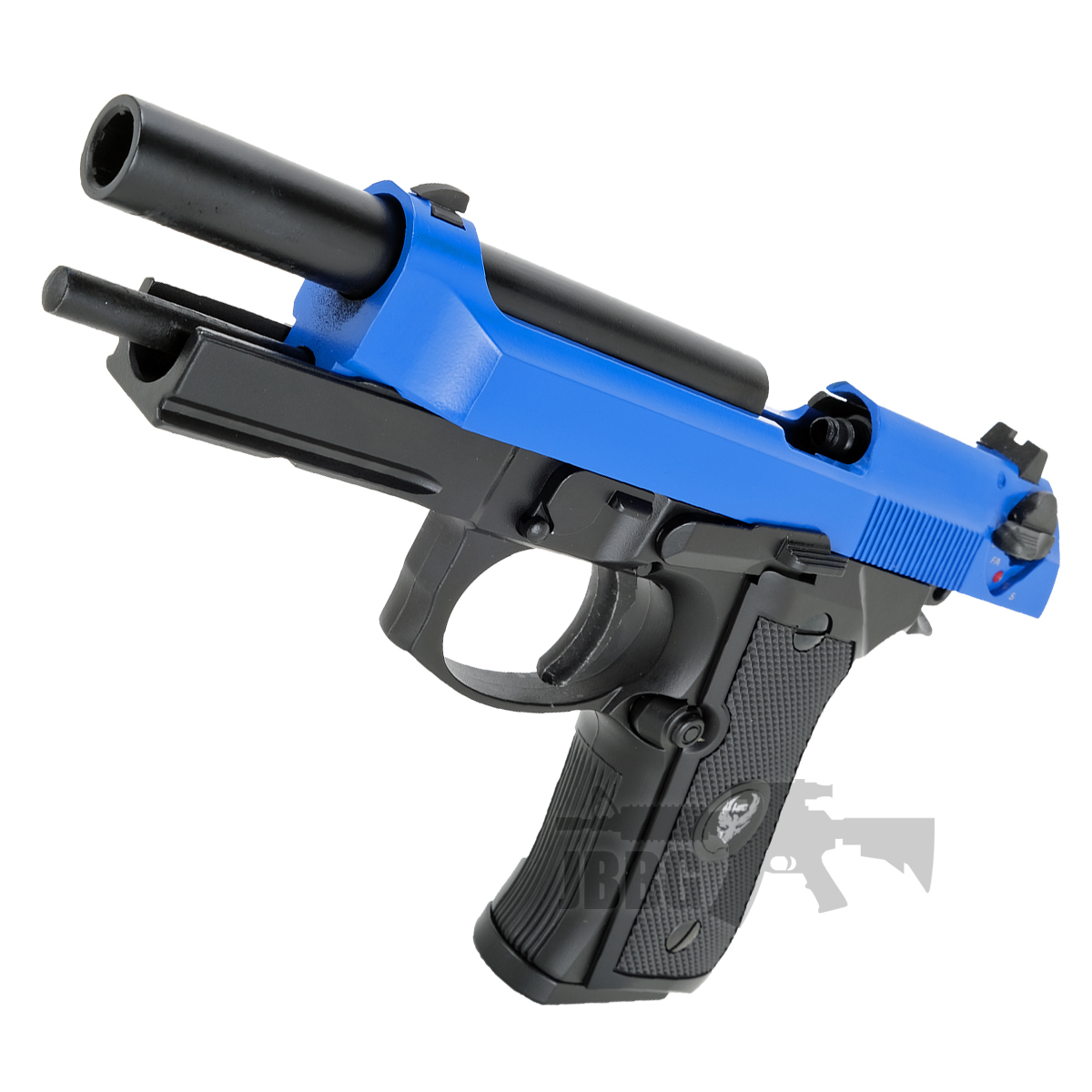 P818 M9 Beretta Full Metal Spring Airsoft Pistol - 245 FPS Spring Powered Handgun By UK Arms