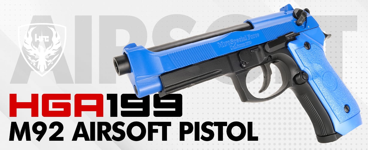 HGA199 Full Auto Gas Airsoft Pistol 1