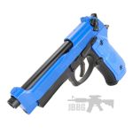 HGA199 Full Auto Gas Airsoft Pistol blue 3