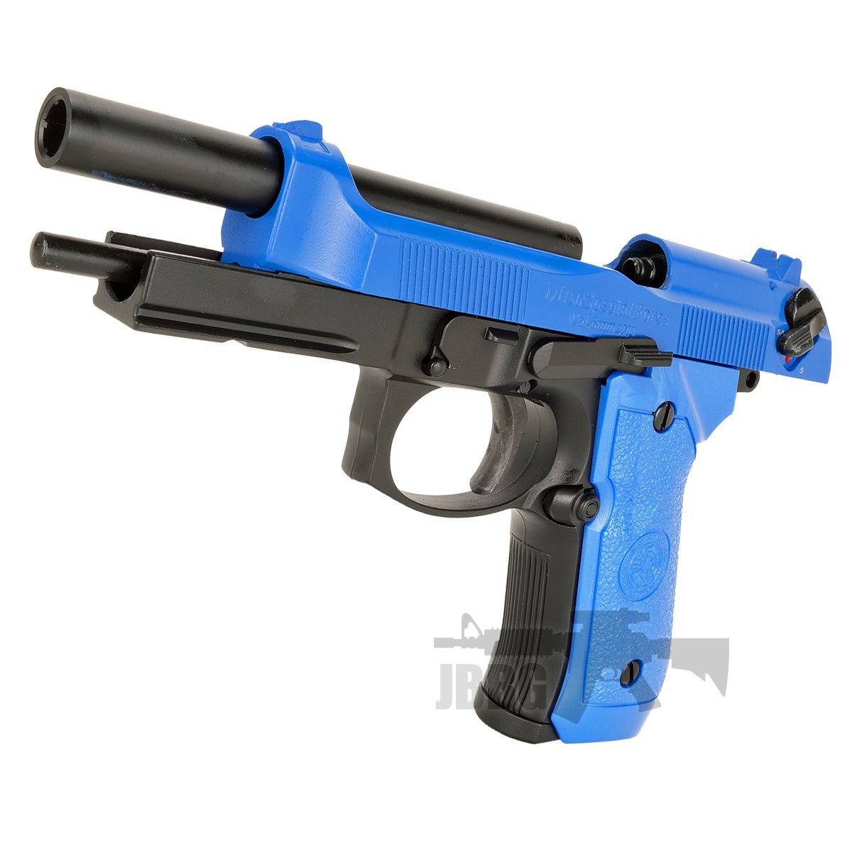 HGA199 Full Auto Gas Airsoft Pistol blue 6